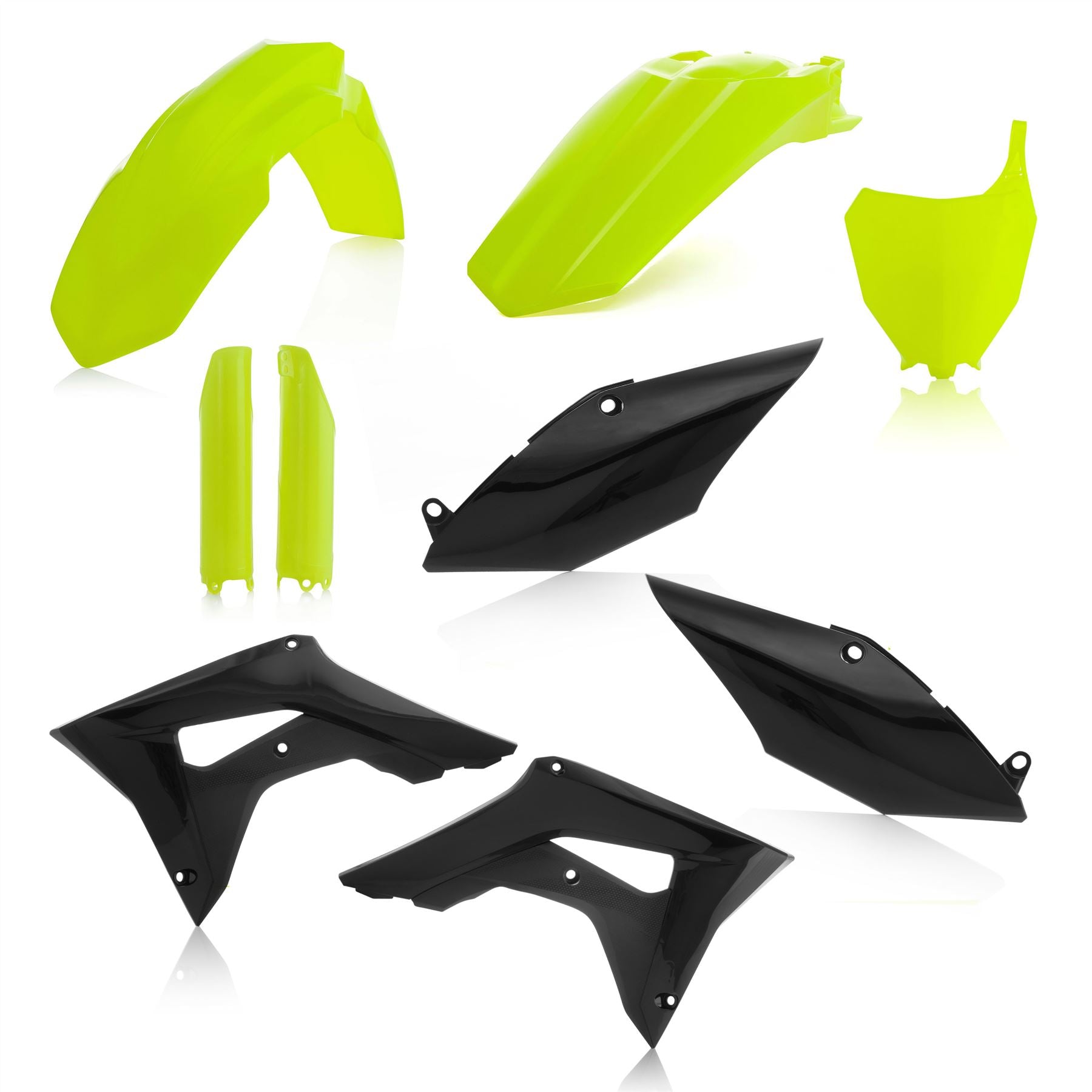 Acerbis Full Plastic Kit Yellow 2 For Honda CRF 250R 2018